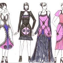 Diseño prendas mujer, tallas L-XL-XXL. Costume Design project by Dmitry Khomyakov - 04.30.2010