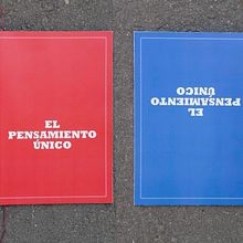 El pensamiento único Ein Projekt aus dem Bereich Kunstleitung, Verlagsdesign und Grafikdesign von Deiene Barruetabeña - 12.05.2014