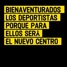 Campaña lanzamiento centro deportivo. Advertising project by Nacho Álvarez-Palencia - 05.12.2014
