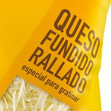 Packaging Queso Fundido Rallado. Packaging project by Nacho Álvarez-Palencia - 06.09.2014