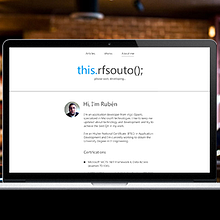 Blog RFSouto. Br, ing, Identit, and Web Design project by Alex R Chies - 05.12.2014