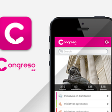 Congreso 2.0 iOS. Br, ing, Identit, and UX / UI project by Alex R Chies - 05.12.2014