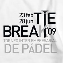 Torneo de Padel Interempresarial TIE BREAK. Art Direction, Design, and Advertising project by Nacho Álvarez-Palencia - 05.12.2014