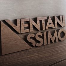 Logotipo VENTANISSIMO. Br, ing & Identit project by Nacho Álvarez-Palencia - 05.12.2014