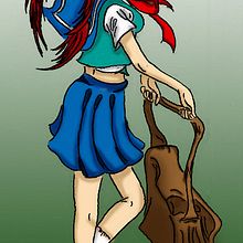 Teenager. Un progetto di Design, Character design, Graphic design e Illustrazione tradizionale di Estela López Vázquez - 13.05.2014