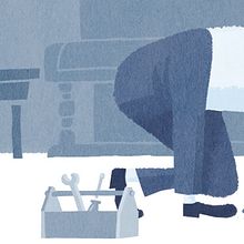 Esperando a Charlie. Traditional illustration project by Alejandro Antoraz Alonso - 02.25.2013