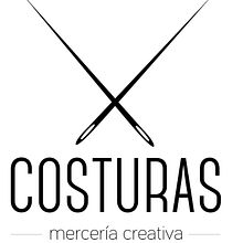 Logotipo Costuras · mercería creativa. Design project by Luis Ramos - 02.11.2014
