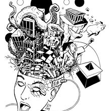 Mixtura nº 4 - Lugares. Un progetto di Illustrazione tradizionale di Imanol Etxeberria - 16.05.2014