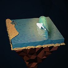 Surf Art 3D - LowPoly Ein Projekt aus dem Bereich 3D, L und schaftsbau von Alejandro Bernatzky - 16.05.2014