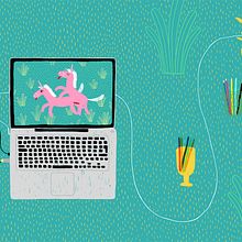 The workspace of Leire Salaberria. Un projet de Illustration traditionnelle de Leire Salaberria - 16.05.2013