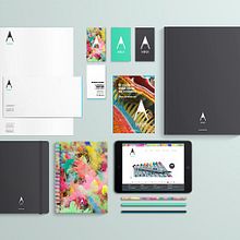 Empresa Material de Bellas Artes. Fine Arts, Br, ing, Identit, and Graphic Design project by Ana Sansó - 05.16.2014