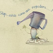 Glup. Animation, Character Design, and Traditional illustration project by alicia borges - 05.18.2014