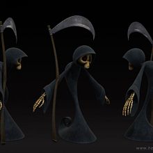 Cartoon Reaper. Un proyecto de 3D, Animación, Diseño de personajes y Motion Graphics de Heidy - 25.01.2013
