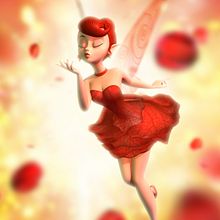 Rose Fairy. Un proyecto de 3D, Animación, Ilustración tradicional, Diseño de personajes y Motion Graphics de Heidy - 07.08.2012