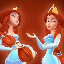 Princesa Denise. Un proyecto de 3D, Animación, Cine, vídeo, televisión, Diseño de personajes y Motion Graphics de Heidy - 18.05.2008