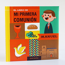 Libro Primera Comunión. Editorial Design, and Traditional illustration project by Menú familiar - 05.19.2014