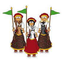 Illustration: Cotonines de Vilafranca . Ilustrasi tradisional, Ilustrasi Anak-Anak & Ilustrasi Vektor proyek oleh Jessica García - 05.20.2014