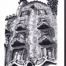 arquitectura . Un proyecto de Ilustración tradicional de MC urain - 19.05.2014