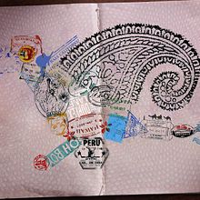 Free Bird Passport. Design project by Jandro - 04.20.2014