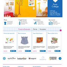 Livingbaby - Tienda on line de ropa y complementos de bebe Ein Projekt aus dem Bereich Webdesign und Design von Color Vivo Internet - 11.04.2014