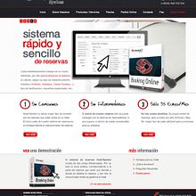 Hotel System - Pagina estática en XHTML para empresa de desarrollo de sistema de reservas de hoteles Ein Projekt aus dem Bereich Webdesign und Design von Color Vivo Internet - 05.03.2014