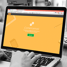 Wizard / Area de cliente . Web Design, and UX / UI project by Juan Manuel Falabella - 05.22.2014