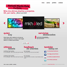 Ejercicios de Maquetación y Diseño Web. Web Design project by Gonzalo Martín Elola - 05.22.2014