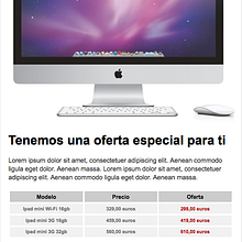 Email Marketing / Newsletter. Graphic Design, and Marketing project by Gonzalo Martín Elola - 05.22.2014