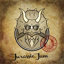 Diseño Gráfico e Ilustración (EP Jurassic Jam - Dr Zoidberg). Design, Music, and Vector Illustration project by Miki Emes - 05.24.2014