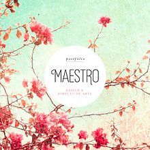 Mi curriculo y portfolio. Art Direction project by Maestro Img - 05.25.2014