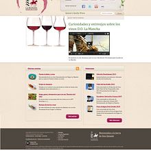 Quixotewines - Gestor de contenidos desarrollado para los Vinos de D.O La Mancha Ein Projekt aus dem Bereich Webdesign und Design von Color Vivo Internet - 02.03.2014