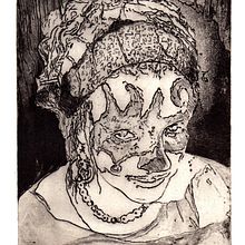 Grabado (aguafuerte). Fine Arts project by Almudena Guerras - 05.26.2014