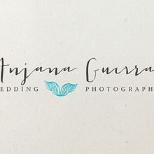 Logotipo (Anjana Guerras fotografía). Graphic Design, and Web Design project by Almudena Guerras - 05.26.2014