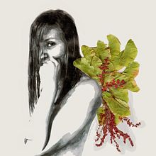 Flies will lay their eggs (Self portrait) Ein Projekt aus dem Bereich Bildende Künste und Traditionelle Illustration von Mentiradeloro Esther Cuesta - 26.05.2014