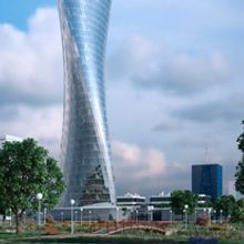 Torre Elipse - Proyecto de Visualización. Un proyecto de 3D y Arquitectura de Félix Higuera Jorna - 26.05.2014