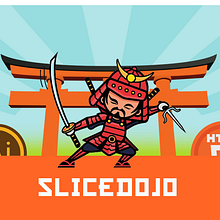 SliceDojo. Br, ing, Identit, Web Design, and Traditional illustration project by Gastón Rojas - 05.27.2014