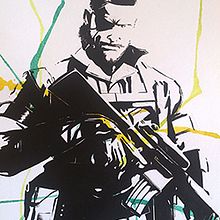 Metal Gear Art Style. Design projeto de Inés T.H - 30.11.2013