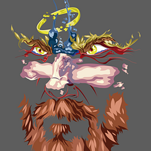 Dismembered. Character Design, and Traditional illustration project by Moisés Blanco Ríos - 05.28.2014