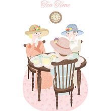 Tea Time. Un projet de Design , Conception de personnages et Illustration traditionnelle de Marta Ángel Ruiz - 28.05.2014