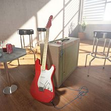 Music room. Projekt z dziedziny 3D użytkownika Manuel Martínez Castro - 29.10.2013