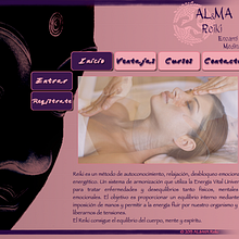 Web Reiki Al&Ma. Un progetto di Web development, Graphic design e Web design di Noelia Díaz Medina - 09.09.2013