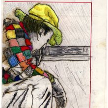 Monotypes / Monotipos (impresion digital). Fine Arts project by FELIPE BARRAGAN - 02.17.2014