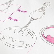 Llaveros DC Comics . Art Direction, and Product Design project by Olivier Fritsch - 02.25.2013