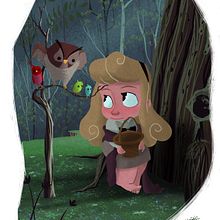 Aurora. Een project van Film, video en televisie, Ontwerp van personages, Redactioneel ontwerp y Traditionele illustratie van David Pavón Benítez - 30.05.2014