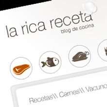 La Rica Receta Branding and Web design. Un proyecto de Br, ing e Identidad, Desarrollo Web y Diseño Web de Eva Vázquez - 31.05.2014