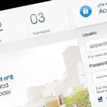 Carmen LaForet Portal de vecinos Web design. Un proyecto de Desarrollo Web, Diseño gráfico y Diseño Web de Eva Vázquez - 31.05.2014