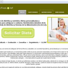 dietasefectivas.net. Web Development, and Web Design project by Ingeweb.es Soluciones Informáticas - 07.01.2010
