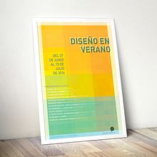 Diseño en Verano. Design, Publicidade, e Tipografia projeto de José Cañizares - 02.06.2014