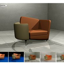 diseño muebles Ein Projekt aus dem Bereich 3D und Möbeldesign und - bau von Esteban Fernández - 02.06.2014