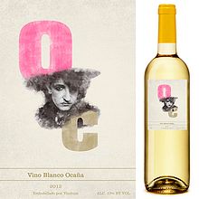Ocaña Wine label. Graphic Design project by Salvador Fernández Jordan - 07.09.2013